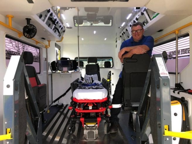 Inside the modern SMA Ambulance
